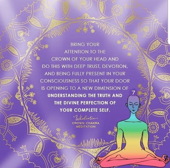 Crown Chakra Meditation Script